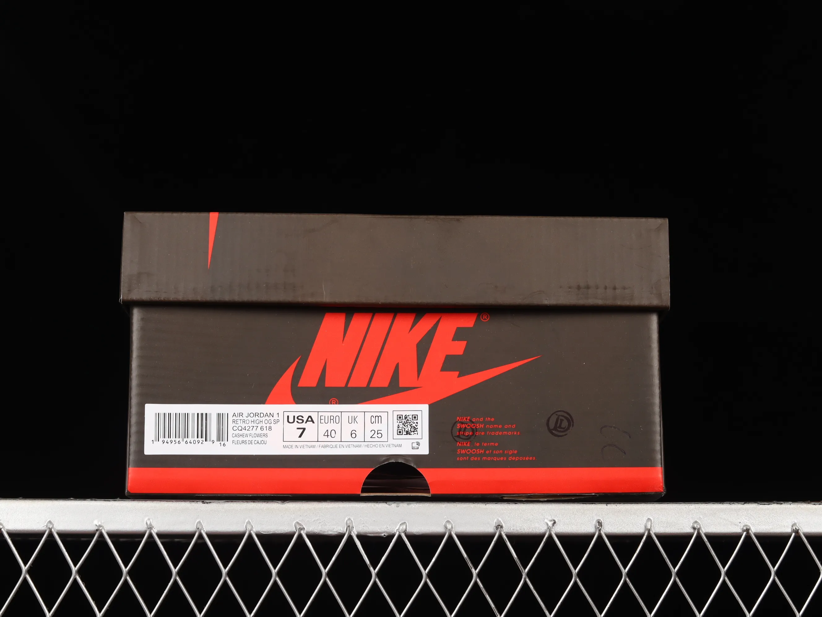 All categories Air Jordan Jordan series basketball shoes Air Jordan 1 Low Travis Scott x Jordan 1 Low AJ 1 OG Barb Anti-Hook Ghostface Low CQ4277-618